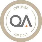 ISO 21001 Certification Badge