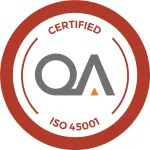 ISO 45001 Certification Badge