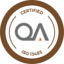 ISO 13485 Certification Badge Transparent